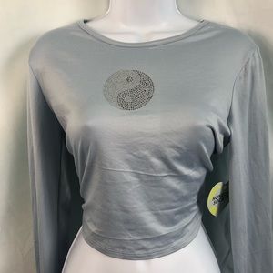 Long Sleeve Crop Top